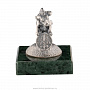 Статуэтка на камне "Бык с монетой" (серебро 875*), фотография 3. Интернет-магазин ЛАВКА ПОДАРКОВ
